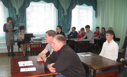 Встреча  с работниками военного комиссариата
